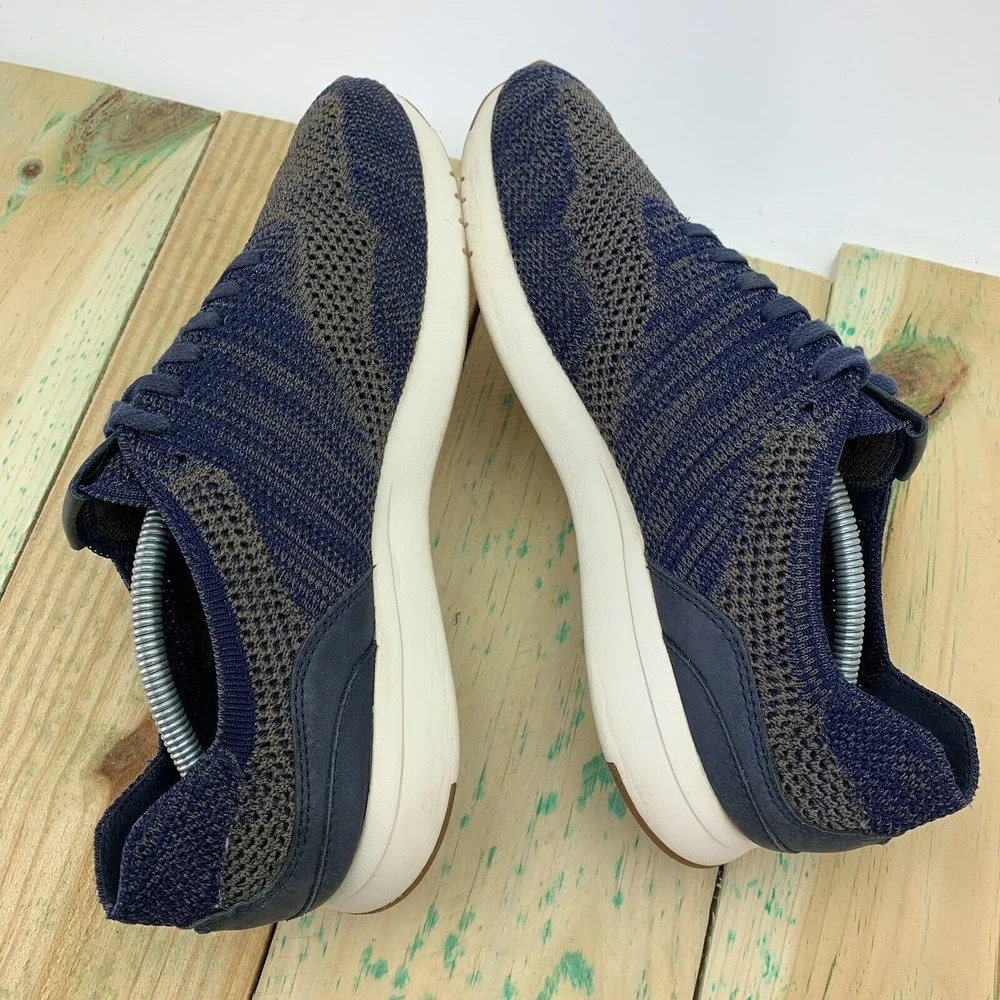 Cole Haan Mens Size 9 M Shoes Grandpro Runner Stitchlite Knit Navy Blue C27763